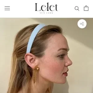 Accessories | Euc Lelet Ny Petite Penelope Headband In Sky 